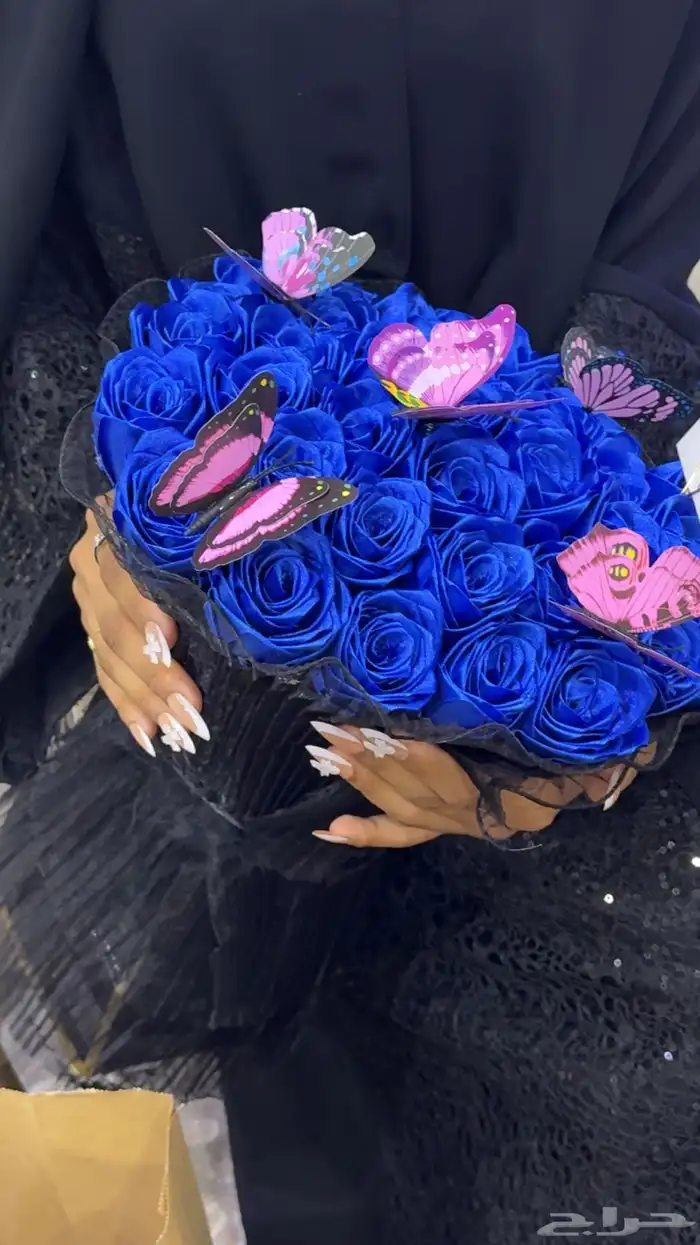 باقه ورد على حسب العدد وألوان متعدده 0