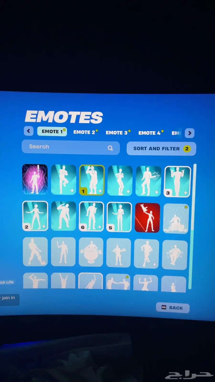 حساب فورت نايت 6