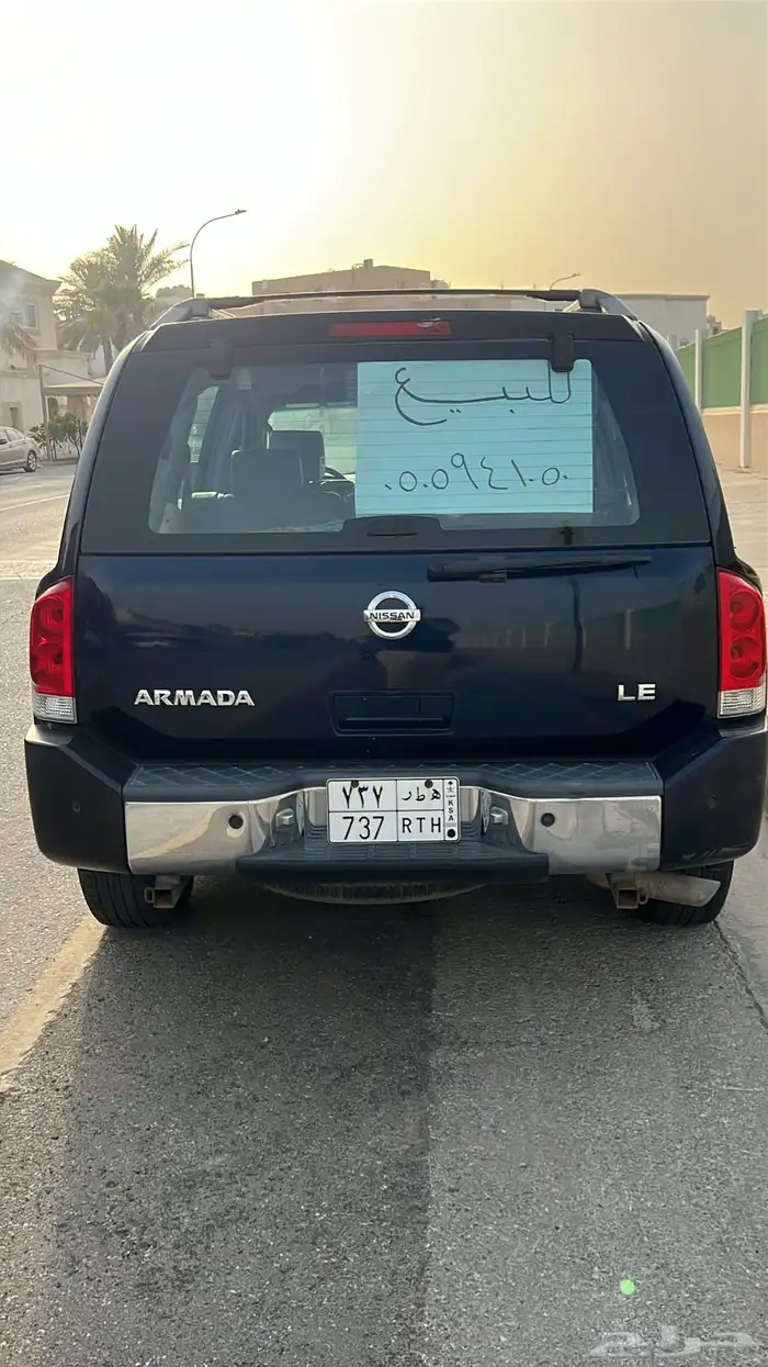 نيسان أرمادا 2006 أستخدام نظيف ماشيه 230 مطلوب فيها 22 ألف 4