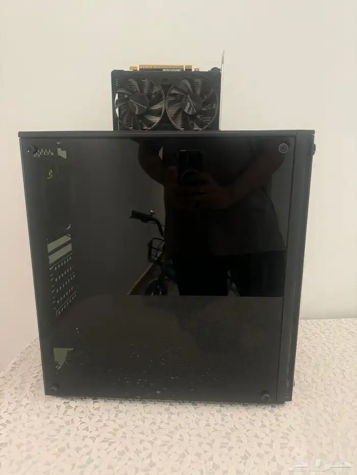 كرت 1650GTX نضيف استخدام اقل من سنه مع الكايس حقه 3