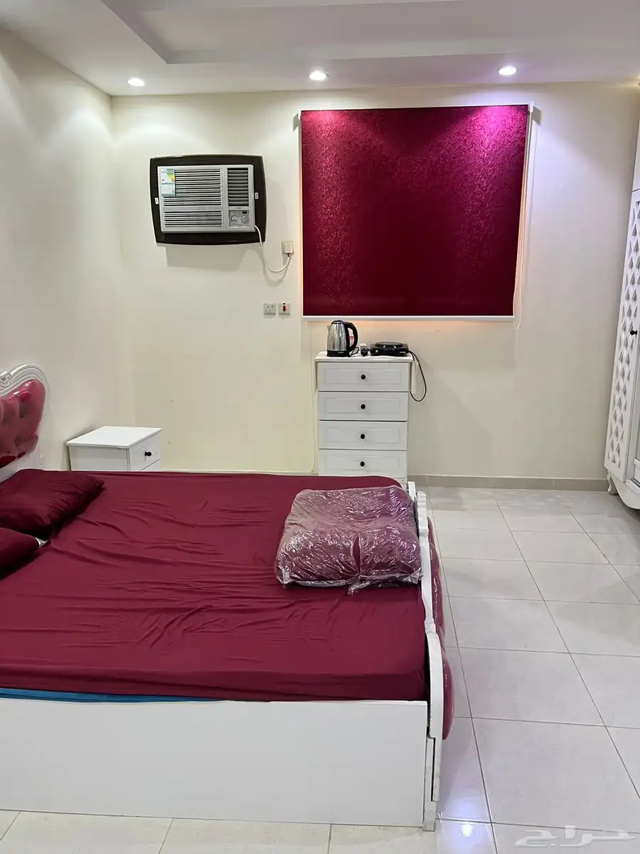 شقه مفروشه للإيجارغرف وصاله 1500 شامل كهربا الريان تبوك 3