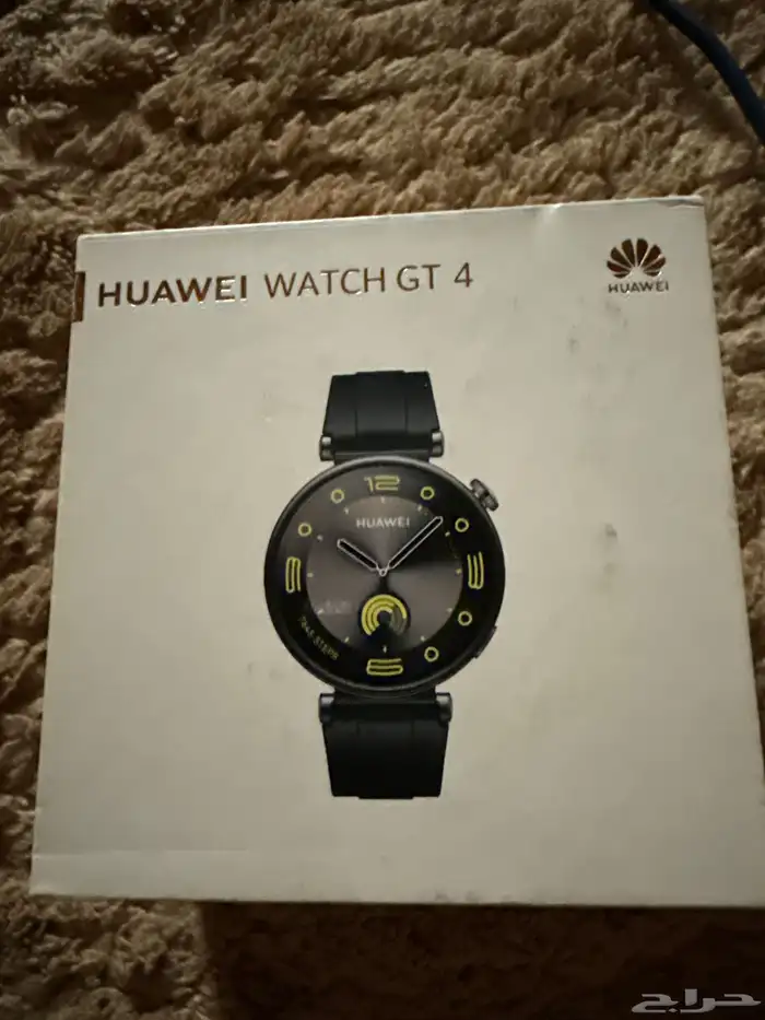ساعه هواوي WATCH GT4 نظيفه تشبك في الايفون والجلكسي 0