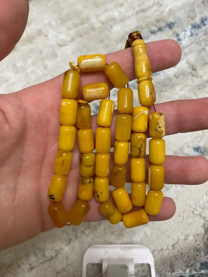 مسباح سبحة كهرماان قديم على السوم 3