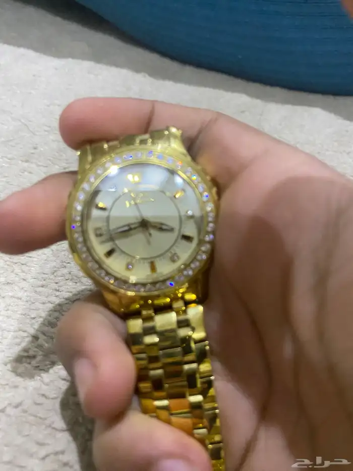 ساعه من الدهام الاصليه اشتريته 1500 0