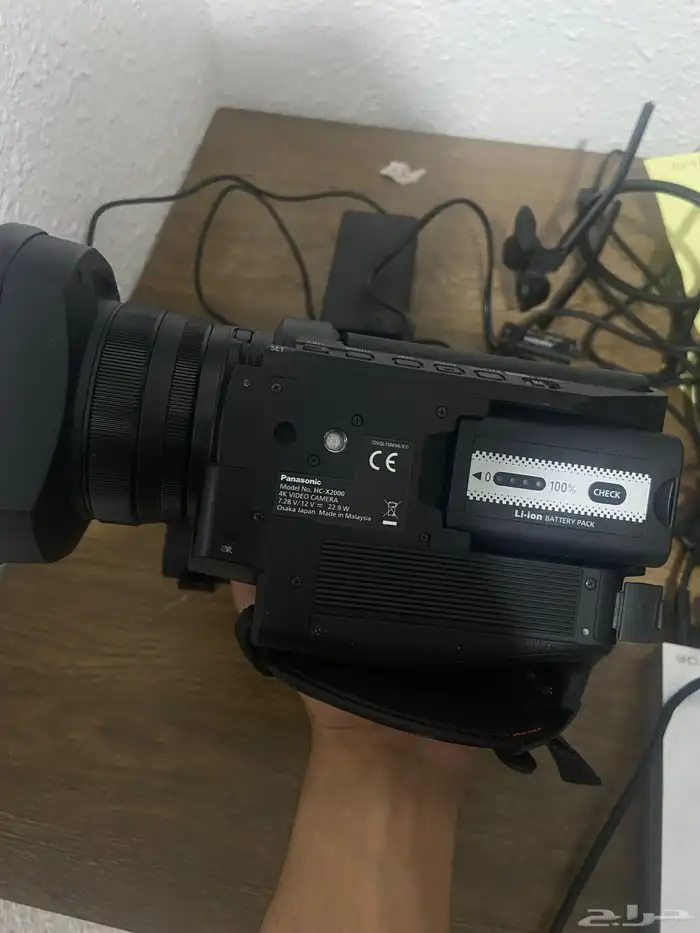 Panasonic HC-X2000E Lightest 4K   كاميرا إحترافيه 3