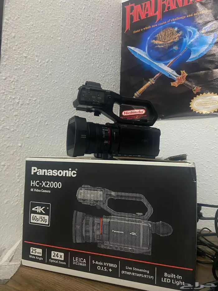 Panasonic HC-X2000E Lightest 4K   كاميرا إحترافيه 1