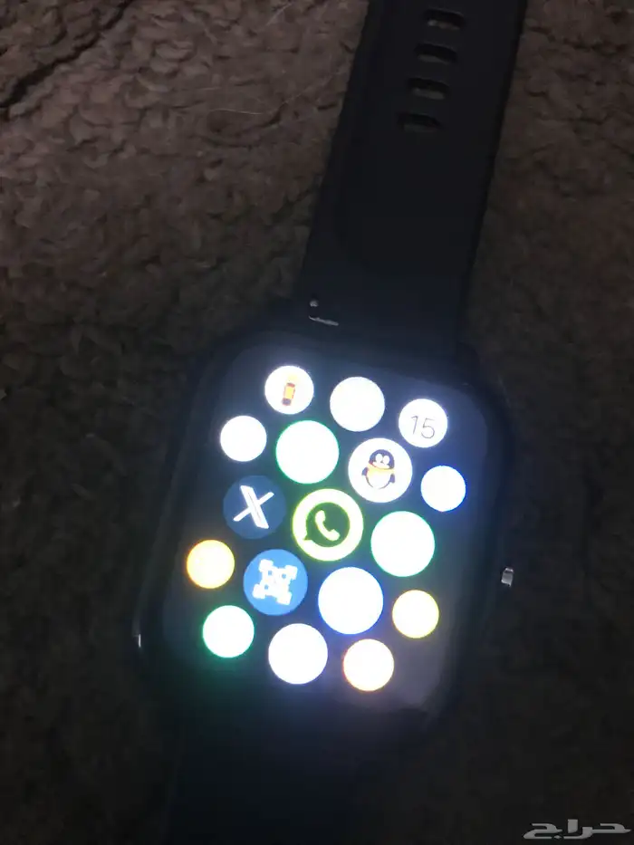 ساعه حلوه ما فيها اي شي مكتملا جديدا ما استخدمة ابد 5