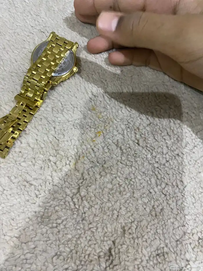 ساعه من الدهام الاصليه اشتريته 1500 3