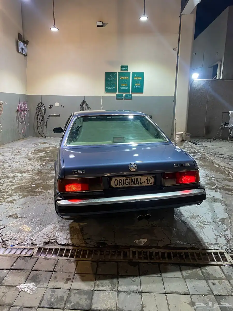 سياره كلاسيك موديل 1987 بي ام دبليو 7