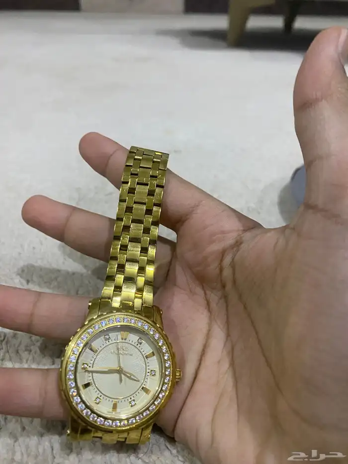 ساعه من الدهام الاصليه اشتريته 1500 1