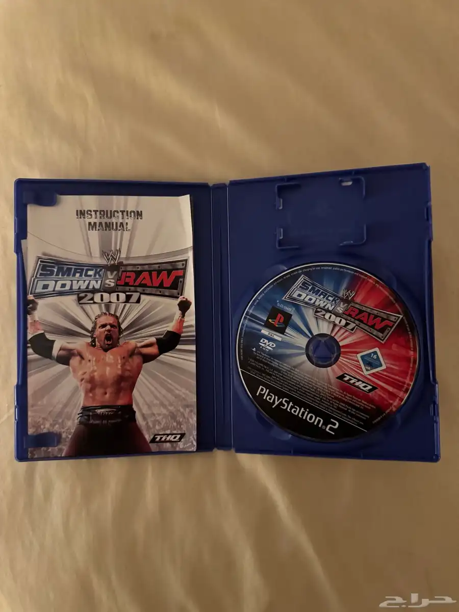 سوني 2 مصارعه 2007 wwe أوروبي اصلي 2