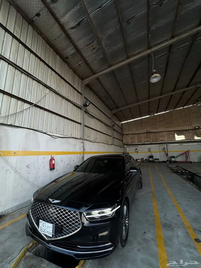 جينسس g90 2021 نضيف جدا بطاقة جمركية 30