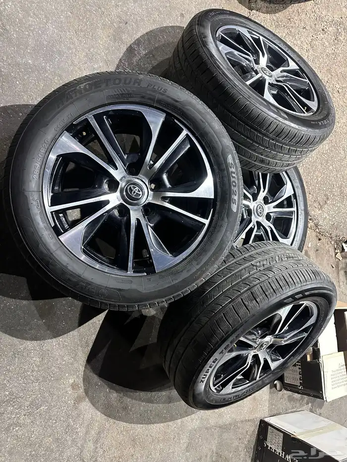 جنوط تورنج صيني جيب لاند كروزر مع كفرات صيني 285.50.20 ت25 0