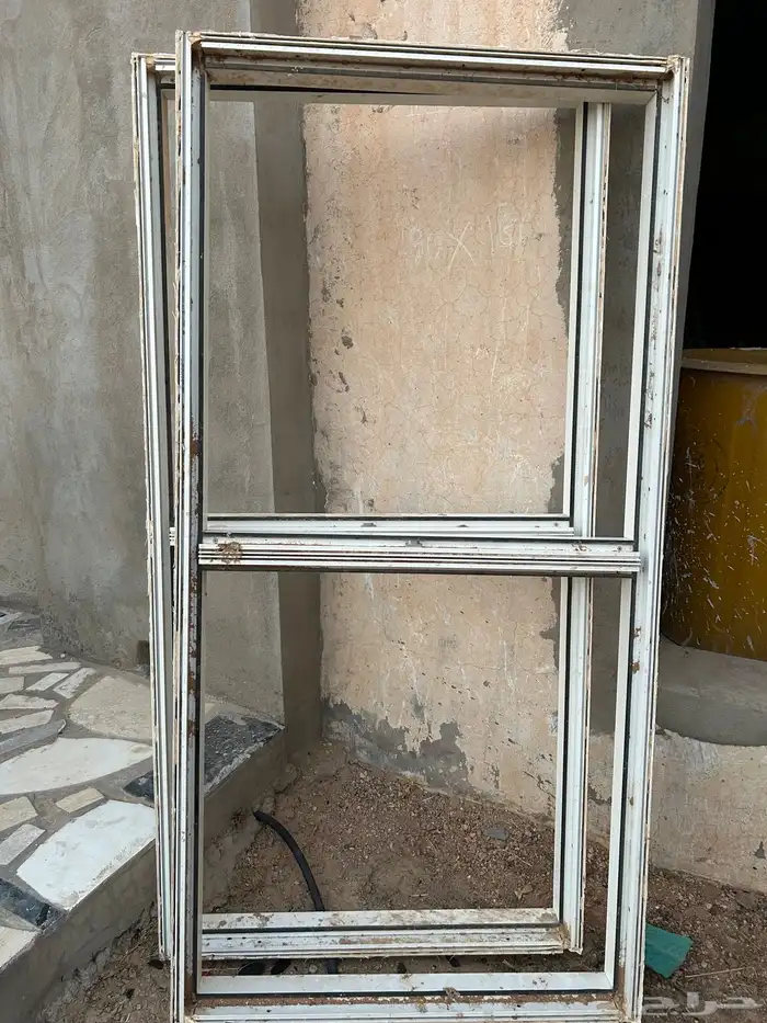 للبيع نوافذ المنيوم دبل ثقيل قطاع ممتاز 1