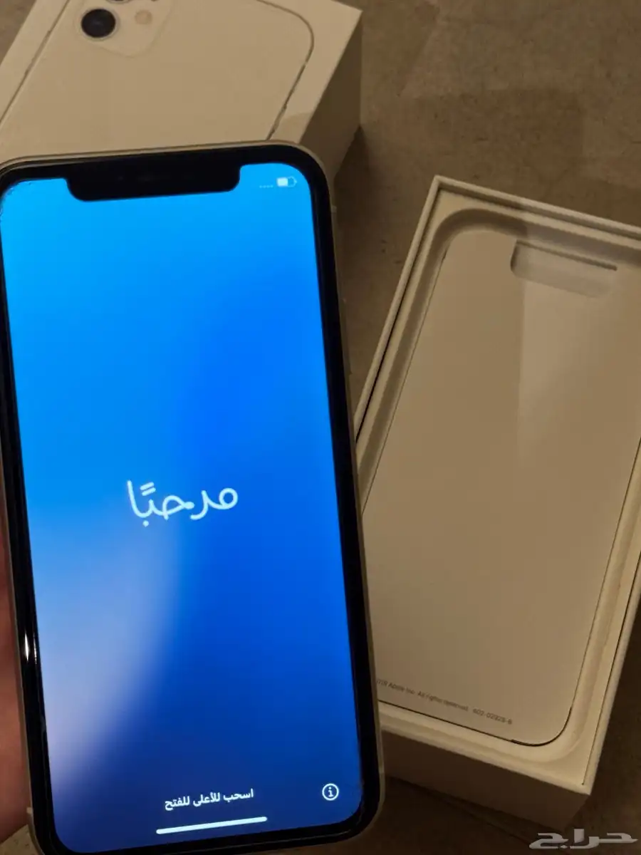 ايفون 11 ابيض نظييف 6