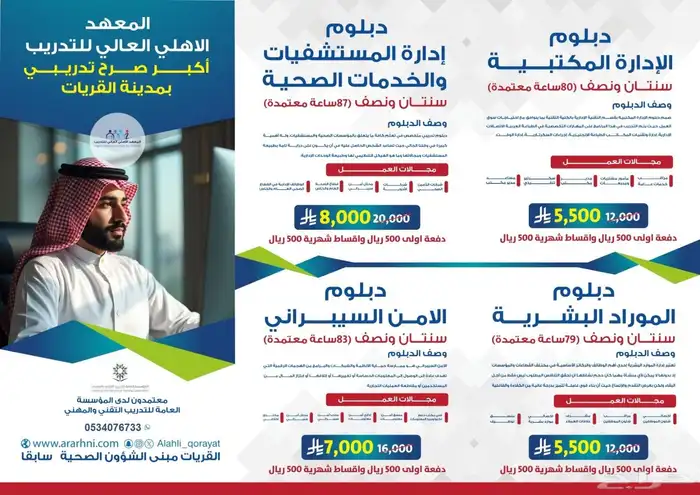 دورات ودبلومات معتمدة 1