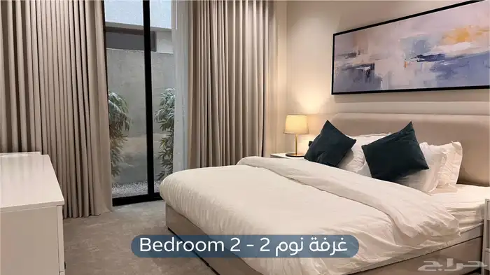 شقة للايجار في حي الملقا 18