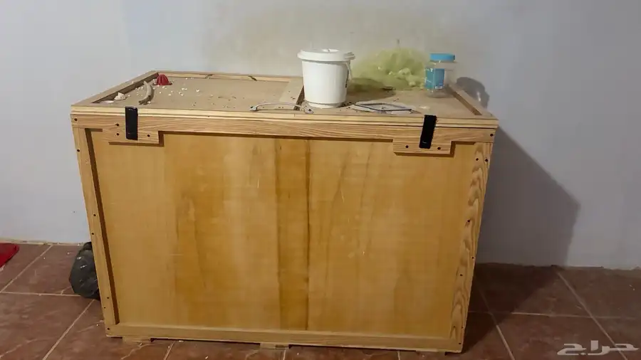 صندوق خشبي كبير 2