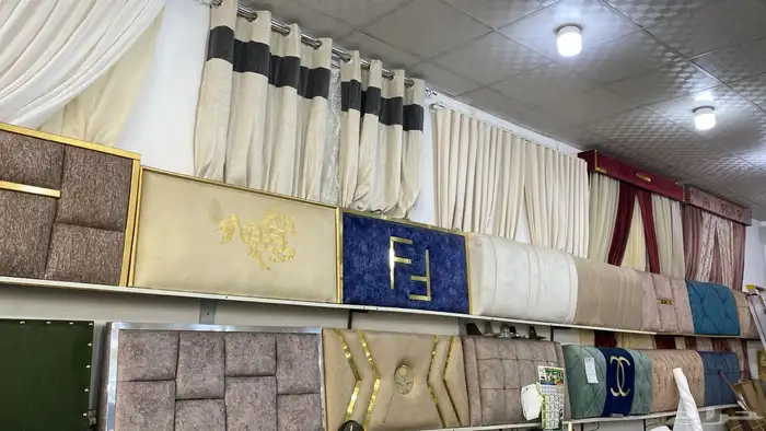 كنبات مساند ستائر تفصيل تنجيد 11