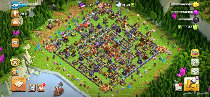 للبيع قريه كلاش اوف كلانس بيت 16 0