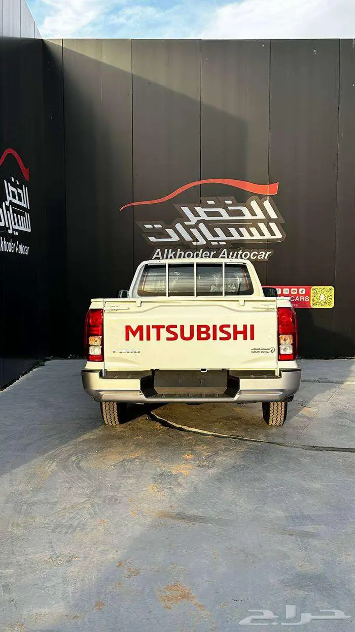ميتسوبيشي L200 غمارة ديزل 2024 عرض خاص للشركات والمؤسسات 3
