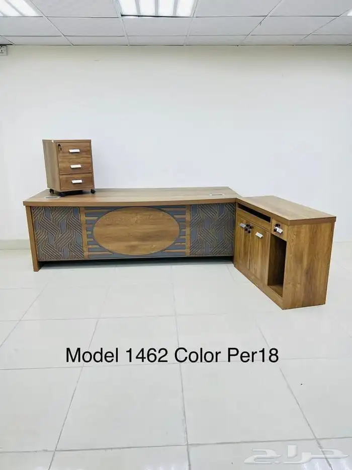 مكتب كلو اشكال موجوده   مقاسات 120 سم 140 سم 160 سم 180 سم 12