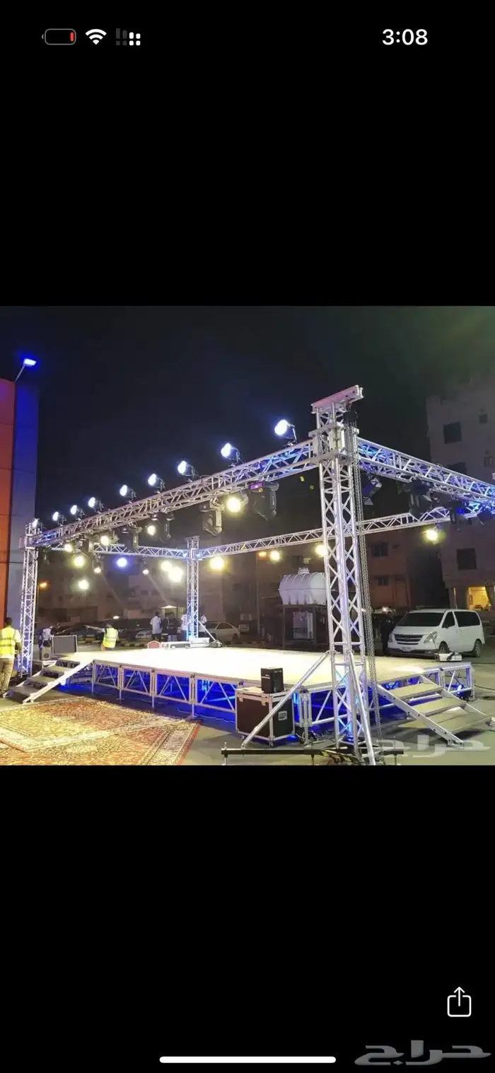 ايجار ستي كلر وتراس وشاشات افتتاح محلات ومعارض وحفلات 6