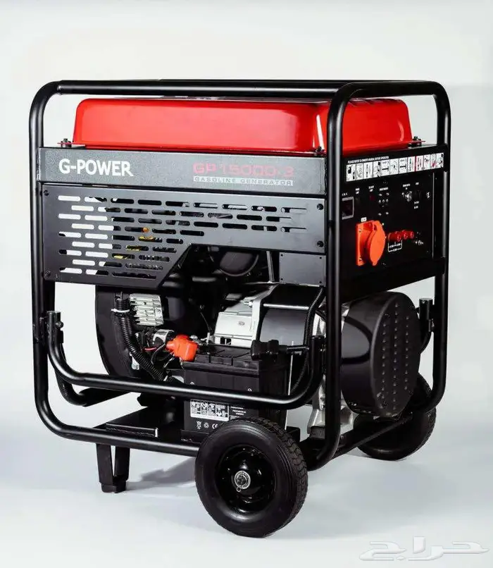 مولد كهرباء 15 كيلو واط جي باور بنزين صيني GP15000-3 3
