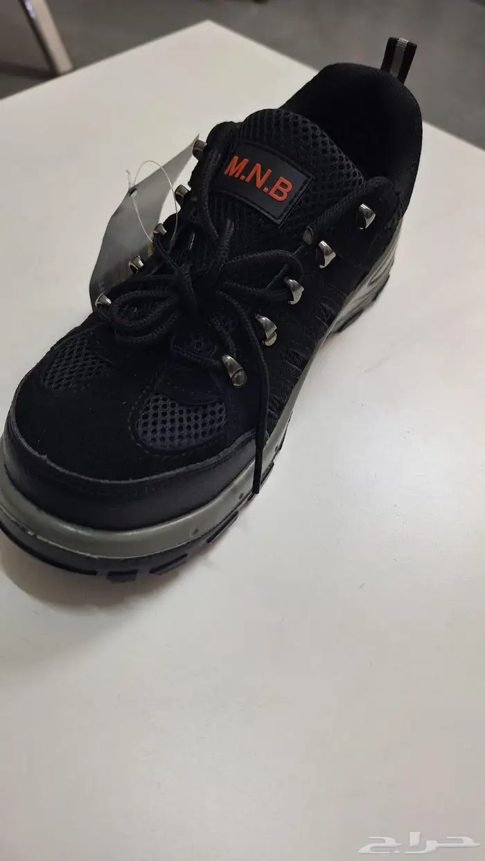 حذاء السلامة MNB سيفتي شوز مهندسين اسود اصلي 4