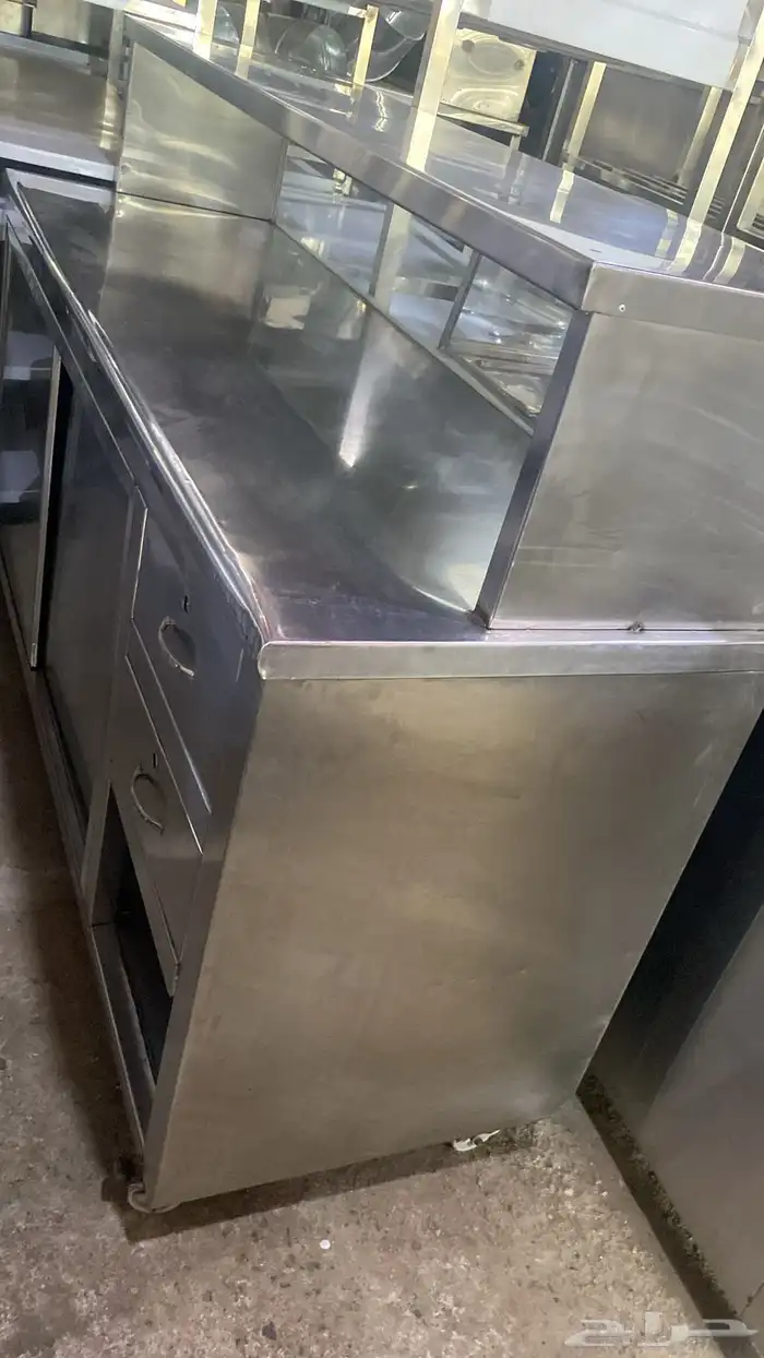 عدد2 درلاب استل بوفيه ومستلزمات اخرى للكافتيريا 7