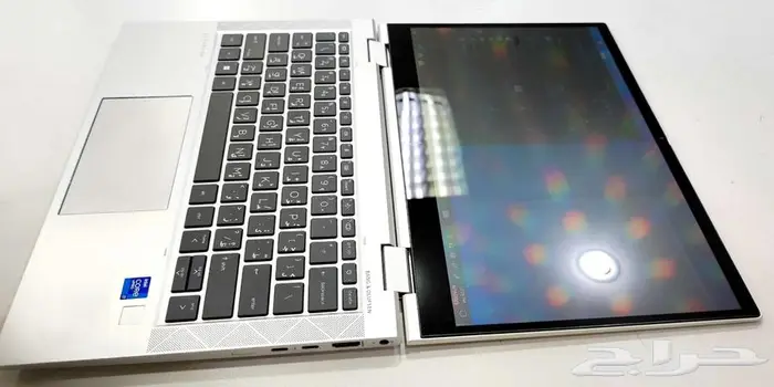 لابتوب HP_متحول_2 في1_لمس_نظيف_مواصفات عالية_معالجi5_رام16 9