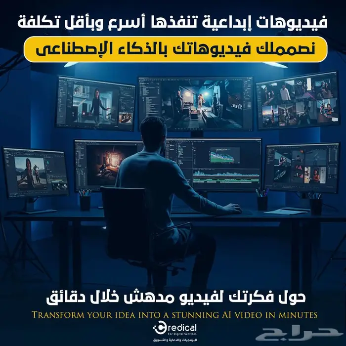 تصميم فيديو بالذكاء الاصطناعي 0
