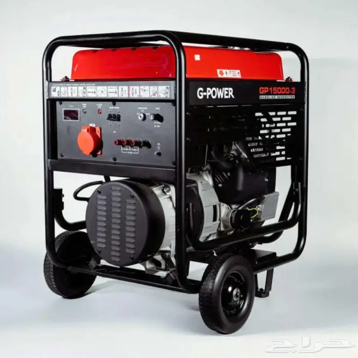 مولد كهرباء 15 كيلو واط جي باور بنزين صيني GP15000-3 1