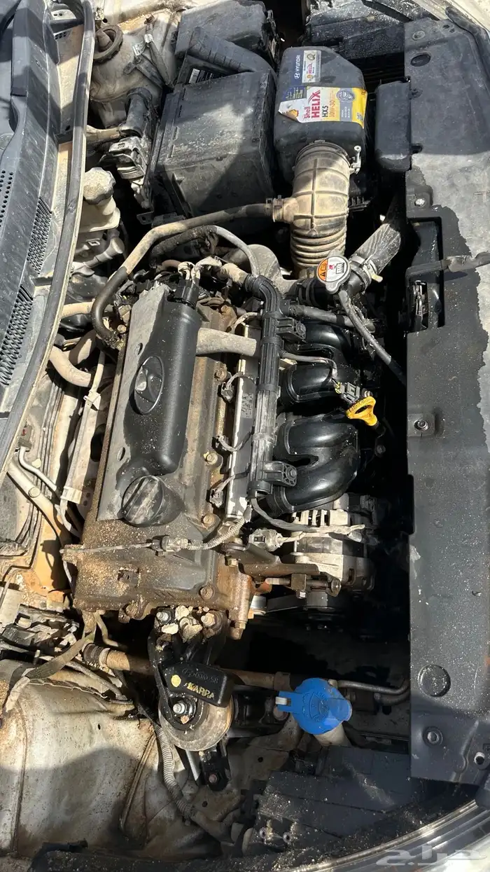 هونداي اكسنت 2016 تشليح 5