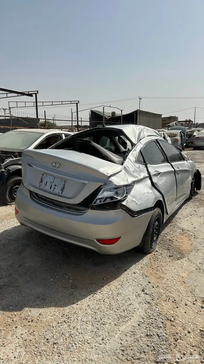 هونداي اكسنت 2016 تشليح 0