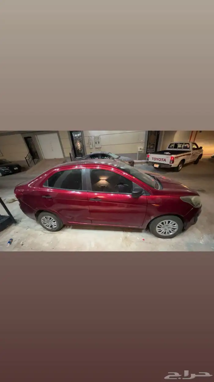 فورد فيجو 2020 قير اوتماتيك بنزين الممشى 87000 قابل للزياده 5