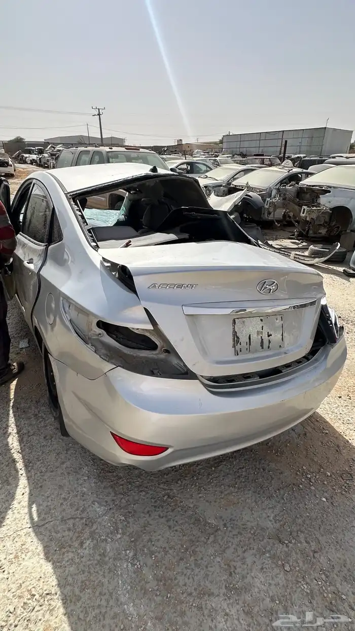 هونداي اكسنت 2016 تشليح 4