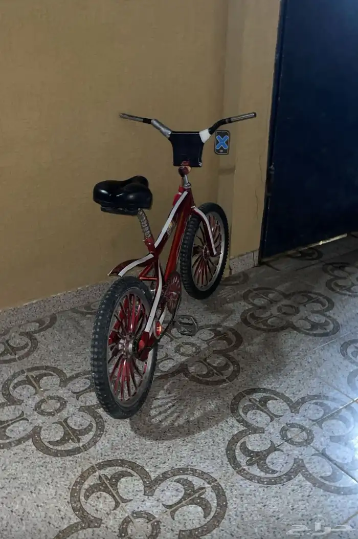 سيكل كوبر نضيف الون عنابي 1