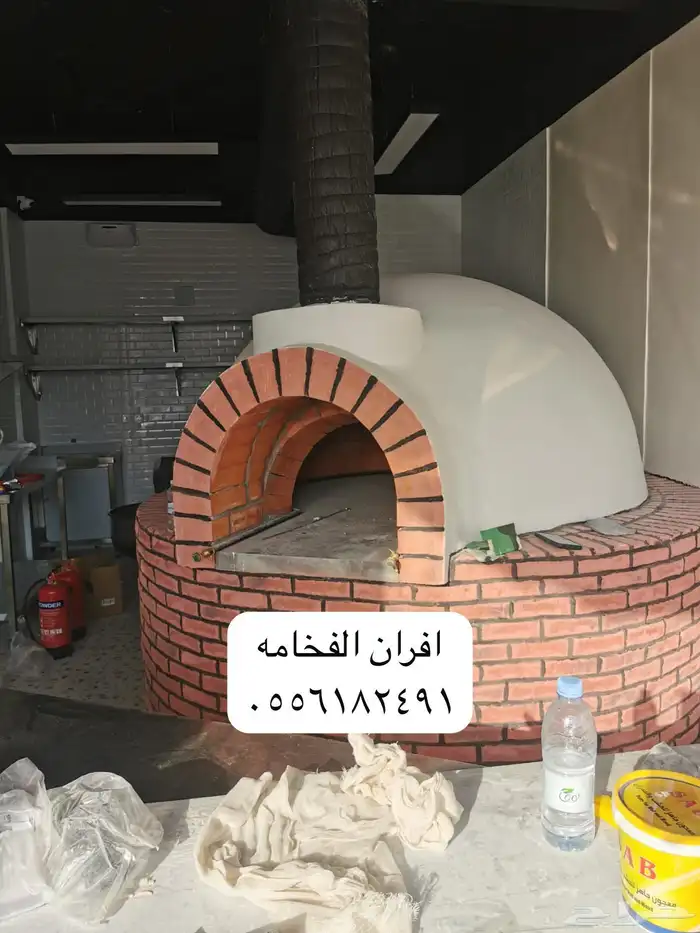 فرن حجر فرن بيتزا شوايه مشب 4