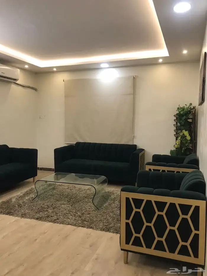 شقة مفروشة معها حوش خارجي مؤثثة للايجار الشهري والسنوي 7
