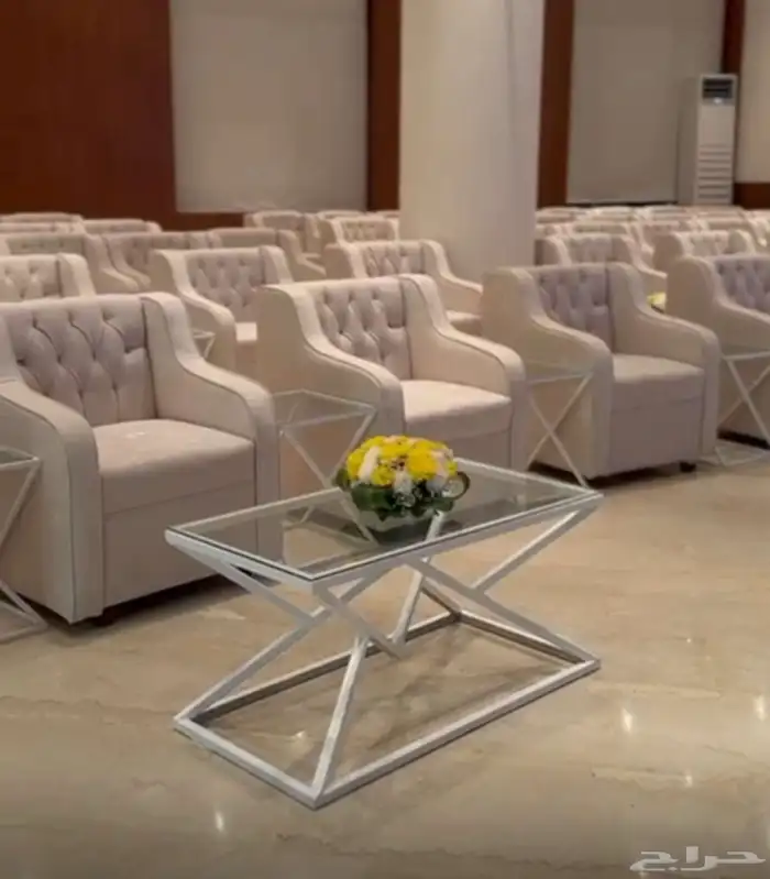 حفلات مناسبات تأجير كراسي طاولات كنب جلسات مداخل حفلة ضيافة 7