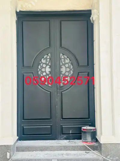 باب  حديد لكسان ابواب ليزر 0