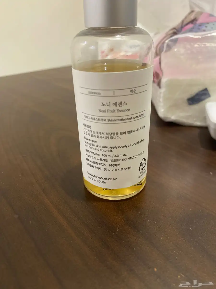 استعمال نظيف mixsoon noni fruit essence 1