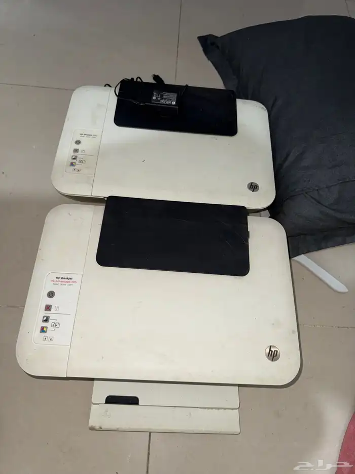 طابعة Hp ملون وعادي وفيها تصوير 0