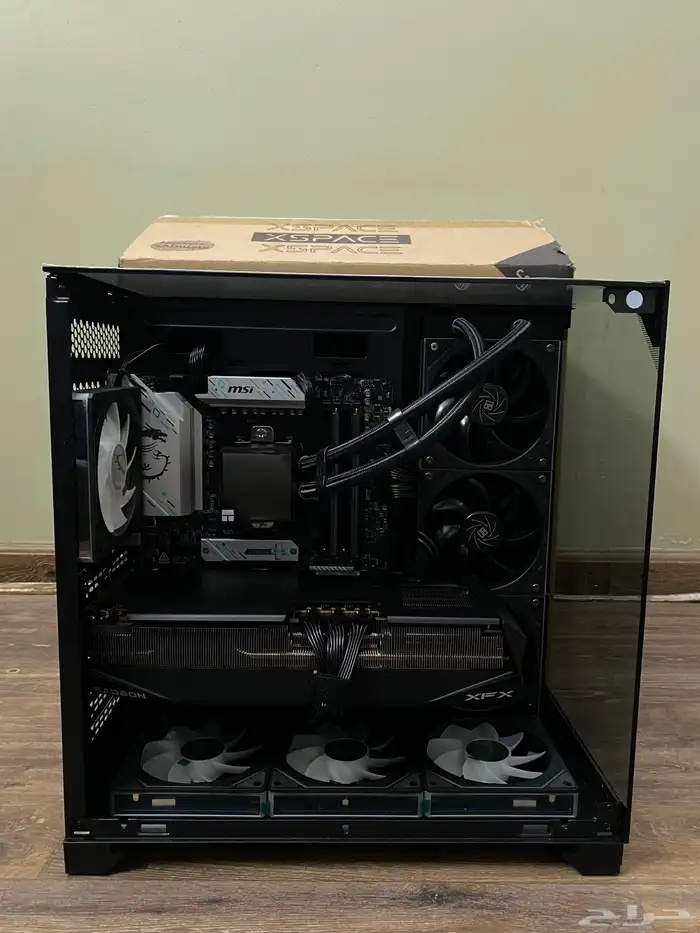 تجميعة 7800X3D - 9070XT Mercury Edition 4