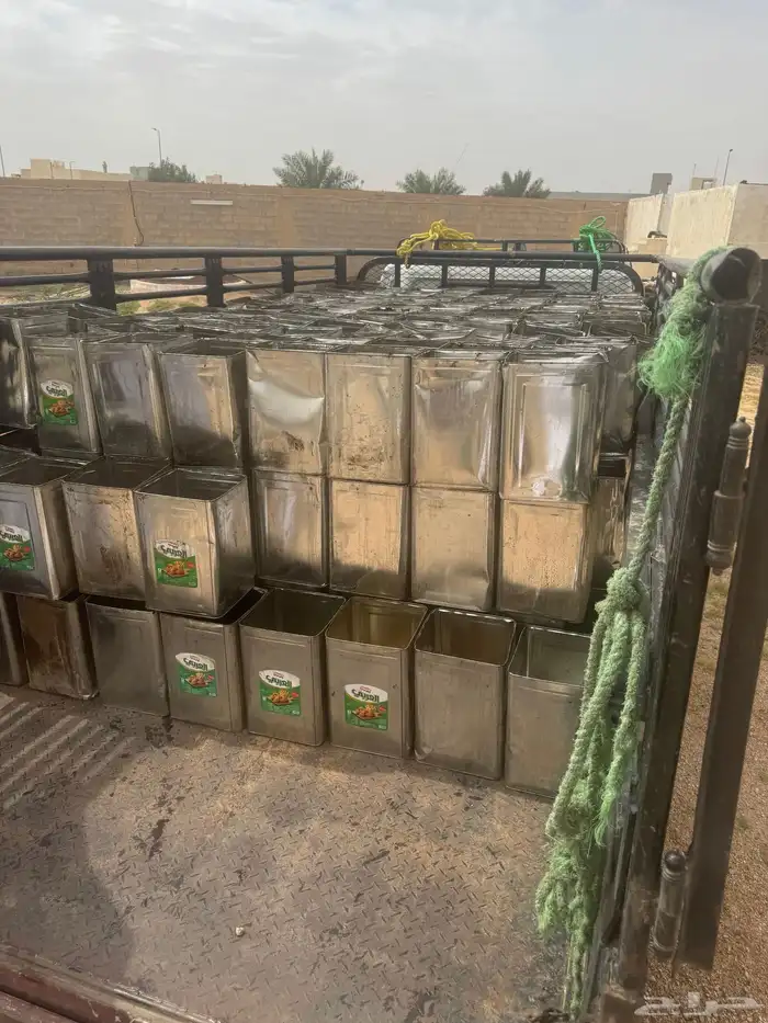 تنك زيت محاكر حمام مقصوص جاهز 3