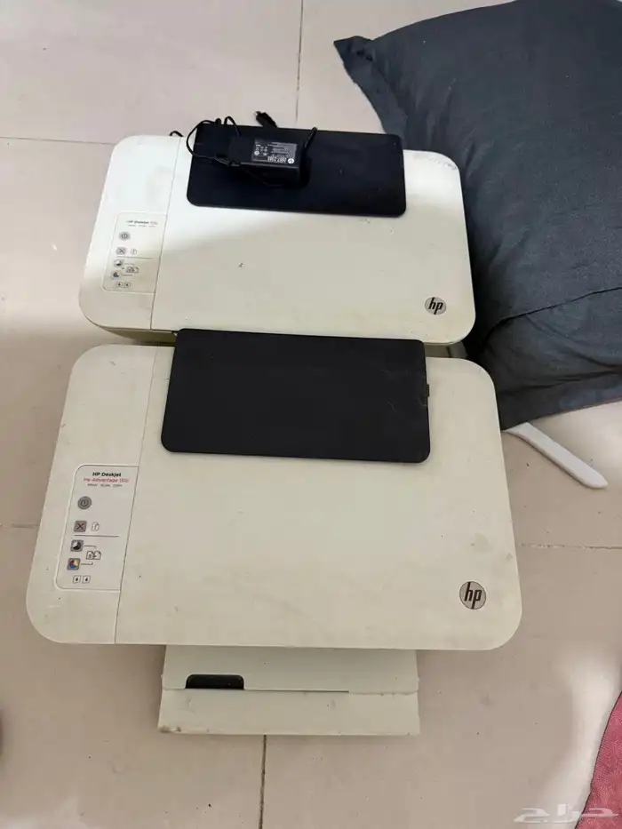 طابعة Hp ملون وعادي وفيها تصوير 1
