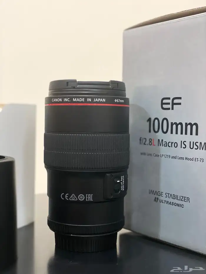 عدسة كانون canon EF 100mm f 2.8L macro IS USM (تم البيع) 2