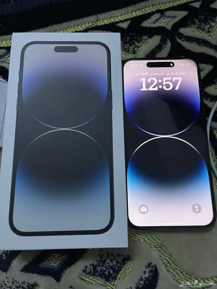 للبيع جوال ايفون 14 برو ماكس 3