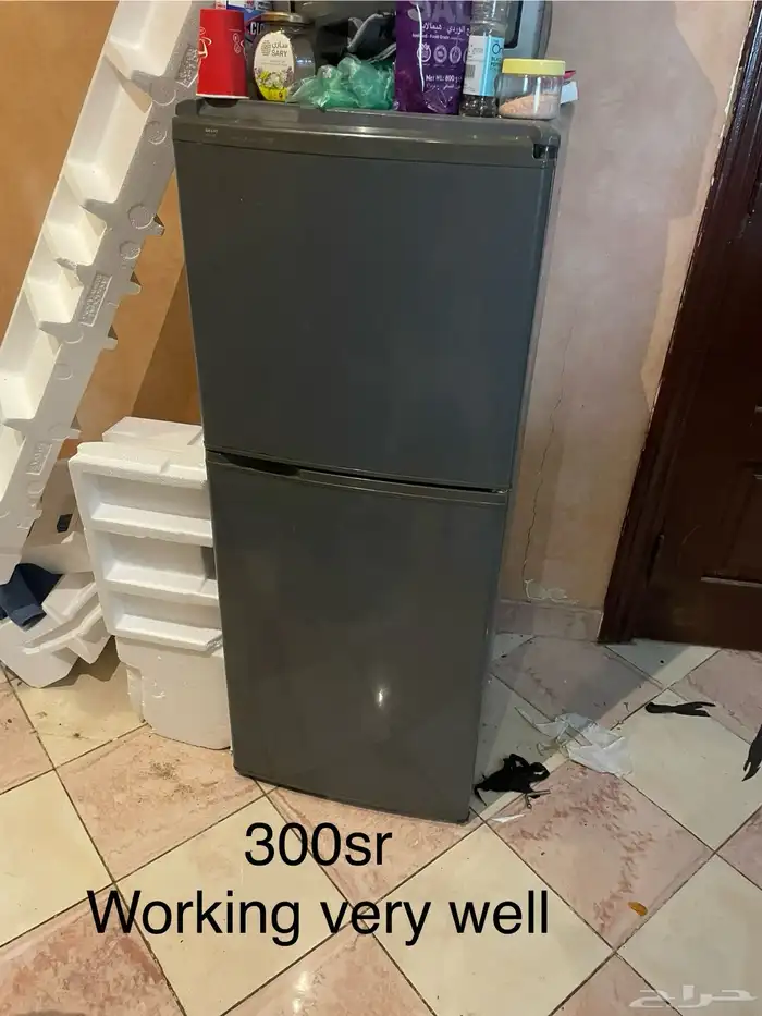AC  fridge bed with mattress cabinet 0
